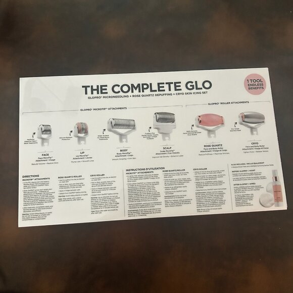 NIB The Complete Glo Microneedling Tool Set by BeautyBio - Picture 3 of 10